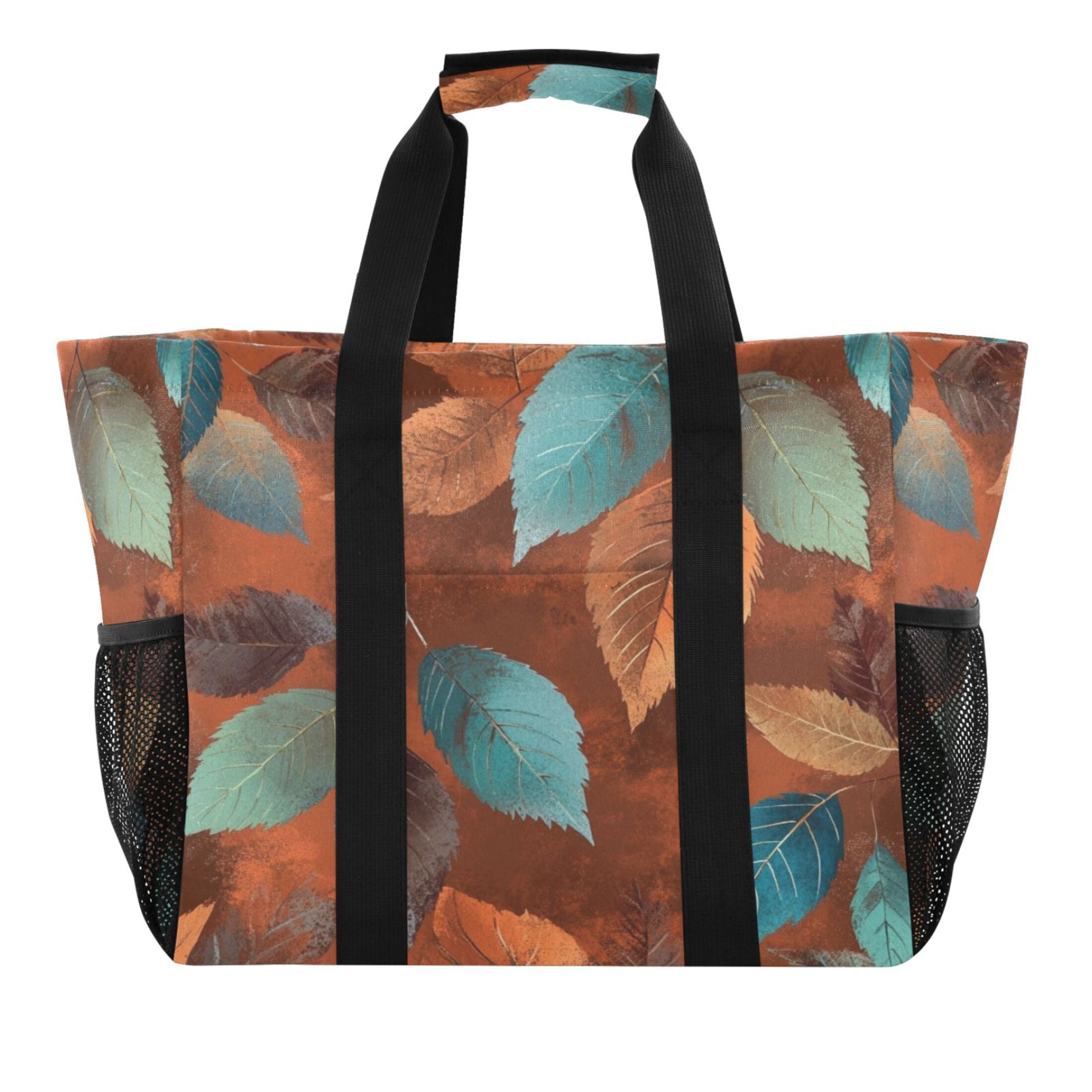 Large Hand-Held Storage Bag Kitchen Reusable Grocery Bags, Travel Tote ...