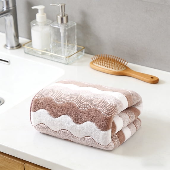 Large Hand Towels, Velvet Towel Soft Absorbent For Dormitory Home BathroomQuick Dry Microfiber Bath Towel