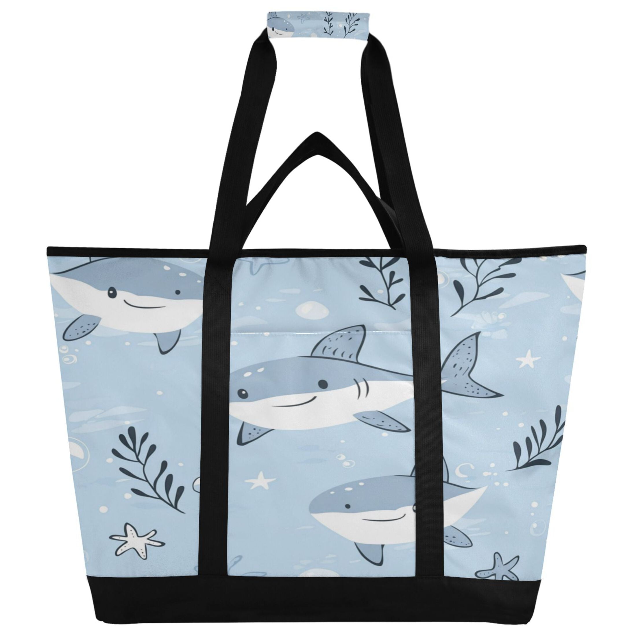 Large Hand-held Ice Pack Picnic Bag Insulation and Refrigeration Suitable for Shopping Picnics and Camping Super Cute Fish