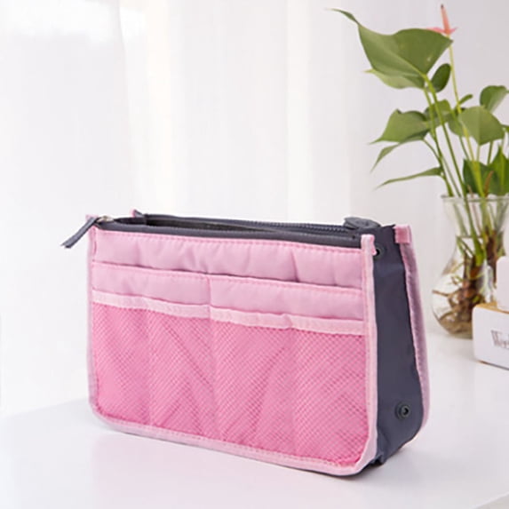 Large Handbag Organizer Insert, Travel Purse Liner Storage Organizer With Multiple Compartments For Tote Bag Backpack