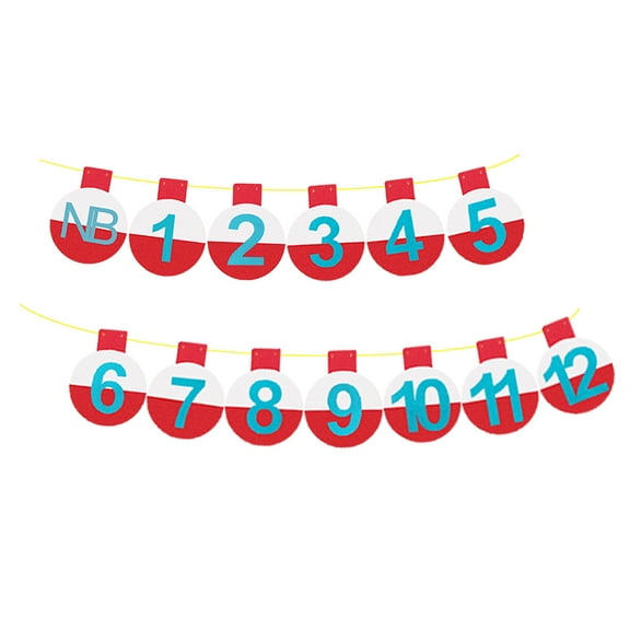 GOOHOCHY Baby Banner Multi Colored Cloth 1 Set Photoshoot