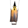 thumbnail image 1 of Large Hanging Swing Ghost Halloween Decor with Remote Control, Waterproof LED Light Up Ornament, 8 Lighting Modes Indoor Outdoor Yard Porch Haunted House Decoration, 1 of 7