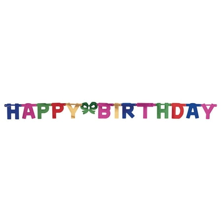 Large Happy Birthday Party Banner