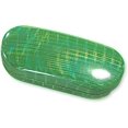 thumbnail image 1 of Large Hard Shell Eyeglass Case For Women & Men, Glossy Prismatic Finish, Green, 1 of 3