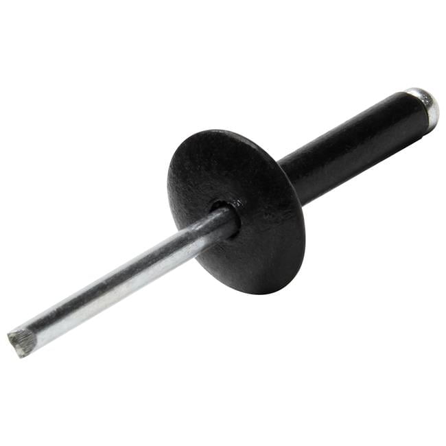 Large Head Rivet, Black - Pack of 250