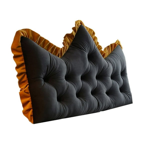 Large Headboard Pillow Soft Shape Bed Reading Pillows Bed Back Pillow for Sitting in Bed Long Pillow for Bed Reading Pillow Adult Couch Sofa Backrest Pillow (90x50cm)