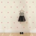thumbnail image 1 of Large Hearts Wall Decal -Carnation Pink, 1 of 2