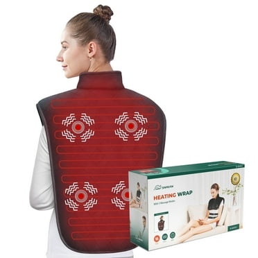 Snailax Large Heating Pad for Back Pain Relief,20"x37" Heat Pad for Muscle Cramps Relief, Father‘s Day Gifts