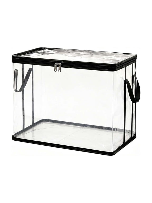 Large Heavy-Duty Thick Plastic Clear Storage Bag For Clothes Moving Storage