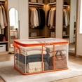 thumbnail image 1 of Large Heavy-Duty Thick Plastic Clear Storage Bags for Linens & Towels, Oversized Bags with Dual Seal, Clutter-Free Home Organization, 1 of 7