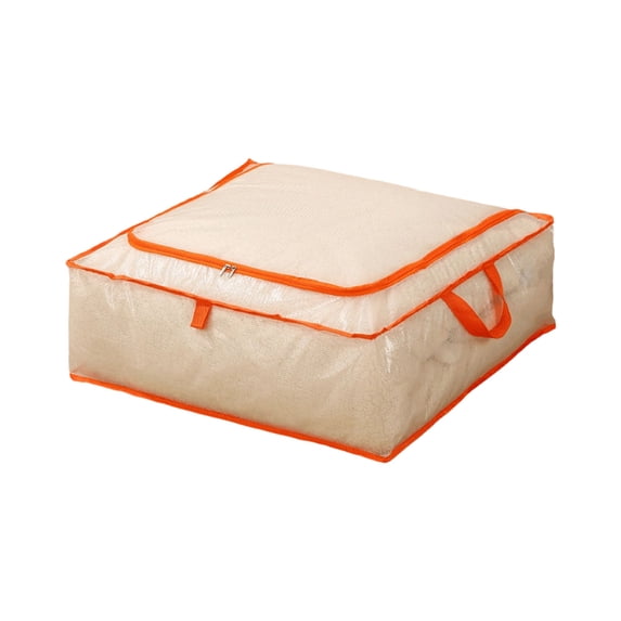 Large Heavy-Duty Thick Storage Bags, Durable Clear Moving Bags for Clothes, Stackable Foldable, 8 Sizes with Reinforced Handles for Bedroom College Dorm Home Organization