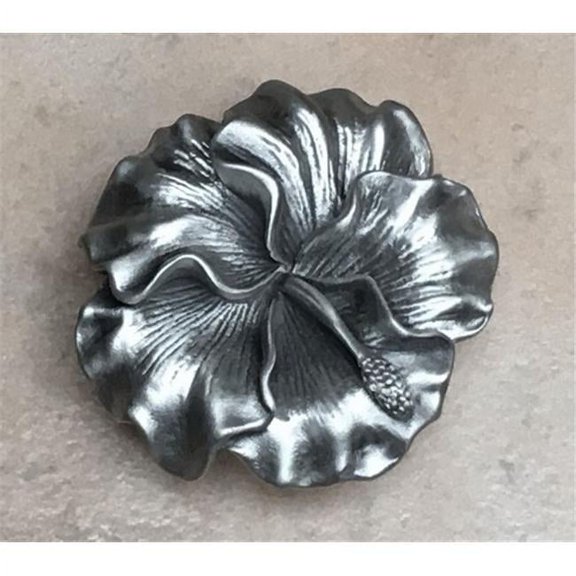 Large Hibiscus Knob- Shiny