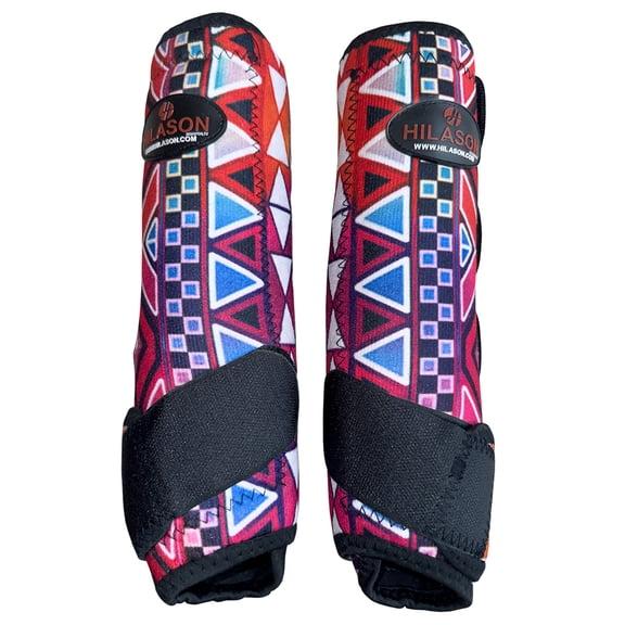 Large Hilason Horse Medicine Sports Boots Front Leg Protective