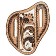 thumbnail image 1 of Large Hilason Western Floral Stylish Design Geniune Leather Knife Holder, 1 of 4