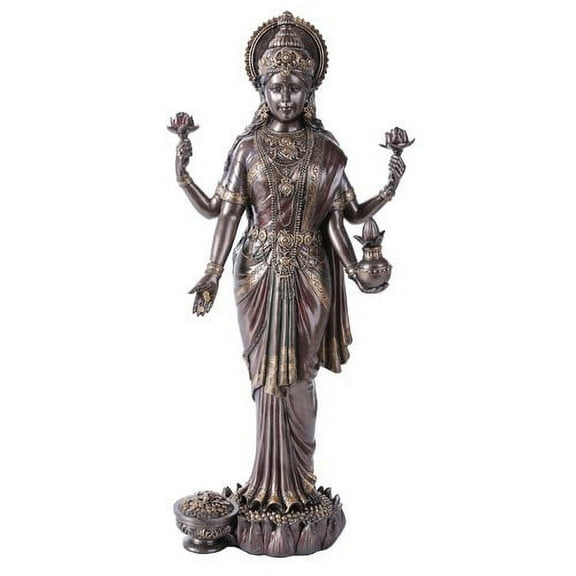 Large Hindu Goddess Lakshmi Statue