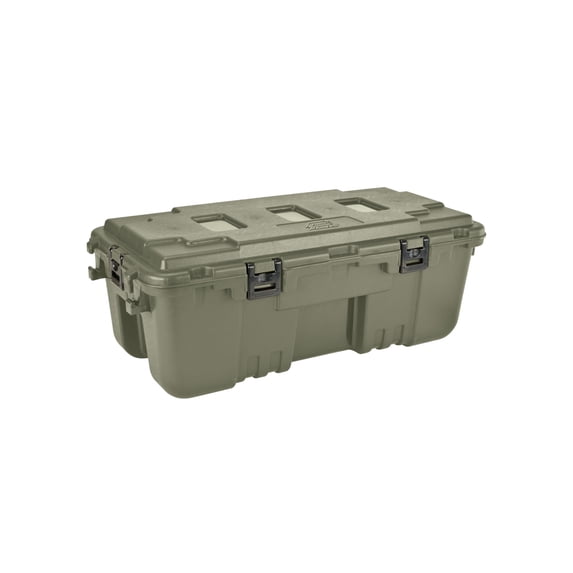 Plano Hinged Storage Box, Large, O.D. Green