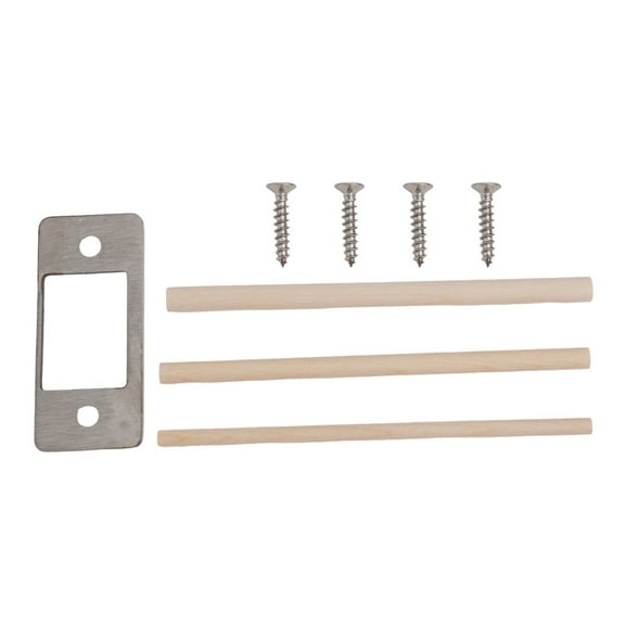 Large Hole Strike Plate Fix Deadbolt Misalignment Deadbolt Restorer Strike Plate