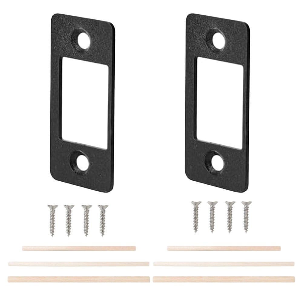 Large Hole Strike Plate Fix Deadbolt Misalignment Deadbolt Restorer