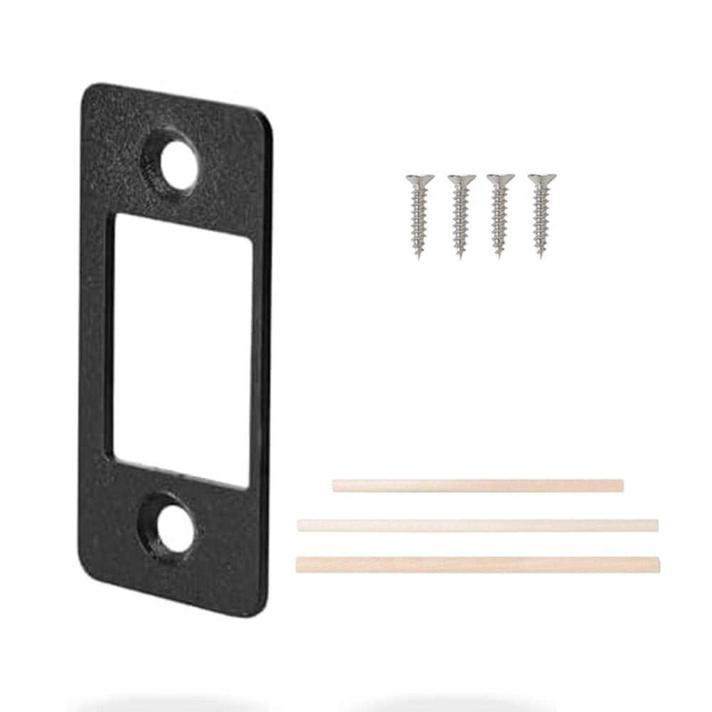 Large Hole Strike Plate Fix Deadbolt Misalignment Deadbolt Restorer