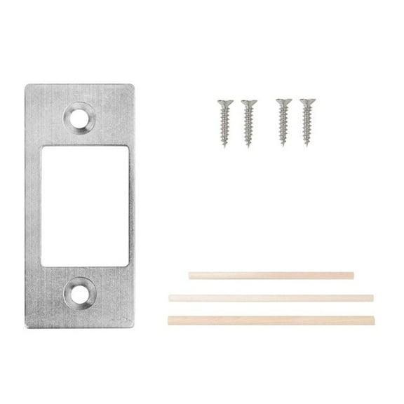 Large Hole Strike Plate Fix Deadbolt Misalignment Deadbolt Restorer Strike Plate