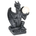 thumbnail image 1 of Large Home Decor Orb Dragon Lamp In Faux Stone Finish Made of Polyresin, 1 of 1