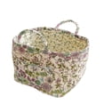 thumbnail image 1 of Large Home Fabric Storage Basket for Organization, Quilted Basket, Portable Underwear Organizer Frame, Multi-purpose Decorative Basket for Bedroom Closet and Living Room, C, 1 of 6