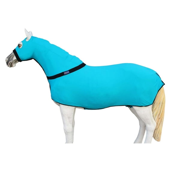 Large Horse Comfort Stretch Full Body Sheet Slinky Sleazy Neck 521MW03TL
