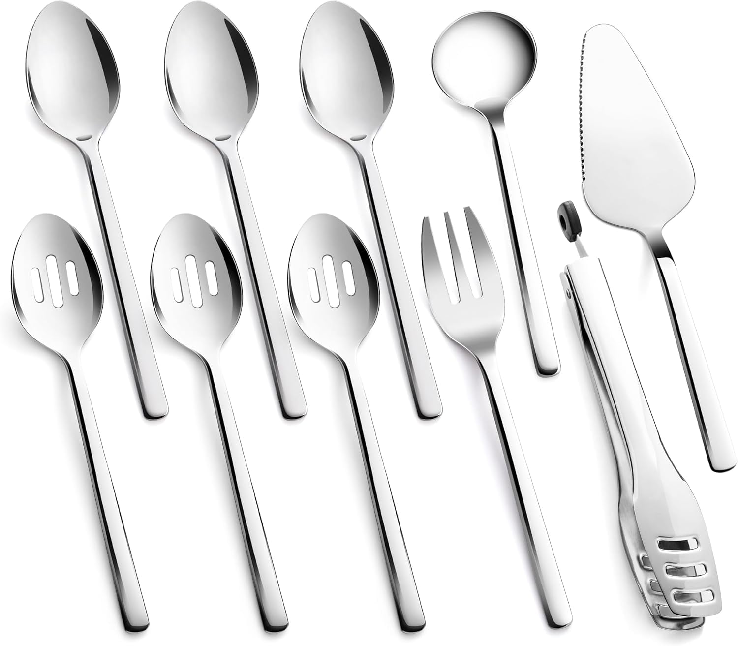 ISIGMA Servies Mat Goud En Zilverwerk Set 24-delig Roestvrij Staal Bestek Satijn Bestek 6 Persoon Serveert Thuis En Restaurant Vaatwasmachinebestendig Diner Service Kleur 24 Stuks Zwart Zilver