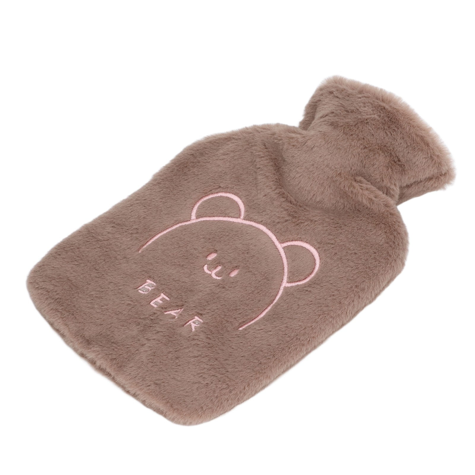Large Hot Water Bottle, Detachable Plush Cover Portable Hot Water Bag