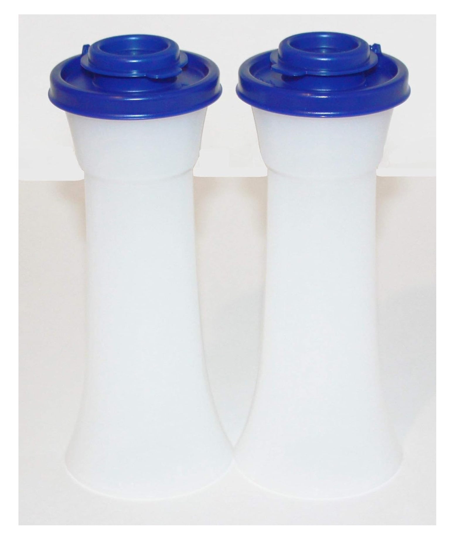 Large Hourglass Salt and Pepper Shakers, Tokyo Blue