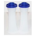 Large Hourglass Salt and Pepper Shakers, Tokyo Blue