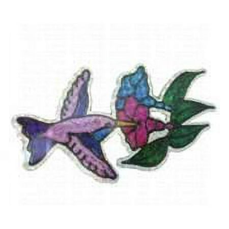 Clark Collection CC52072 Large Hummingbird w/flower Door Screen Saver