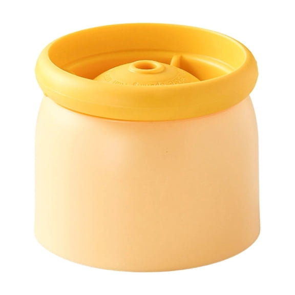 Large Ice Ball Maker Mold Slow Melting Sphere Tray for Chilling Whiskey Cocktails and Refreshing Summer Drinks Yellow 3 Inch