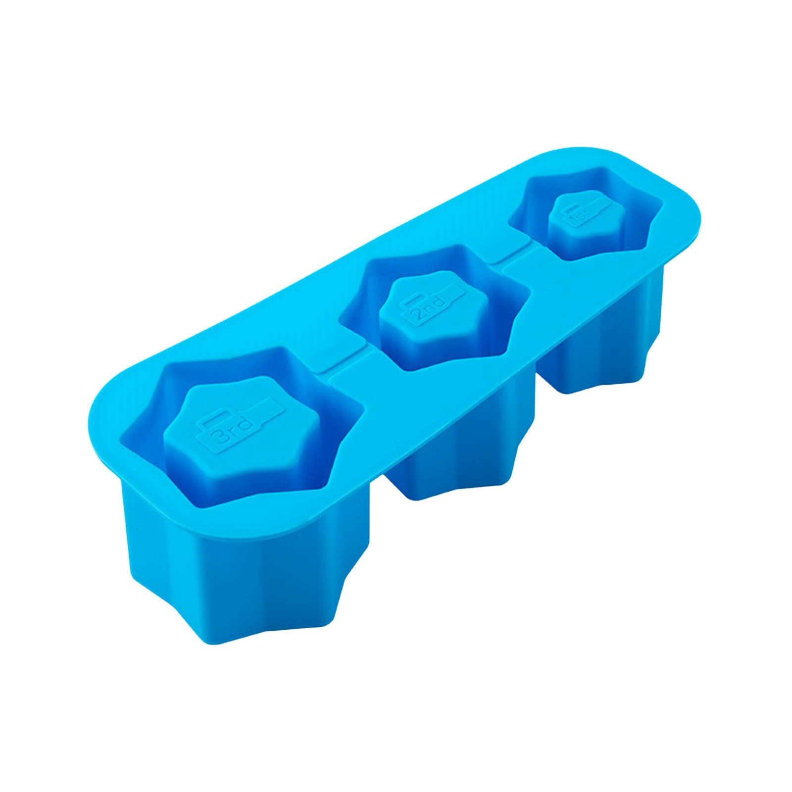 Large Ice Cube Molds Fun Shapes Refreezers with Ice Cubes Golf Ball Ice Cube Molds 3D Ice Moulds