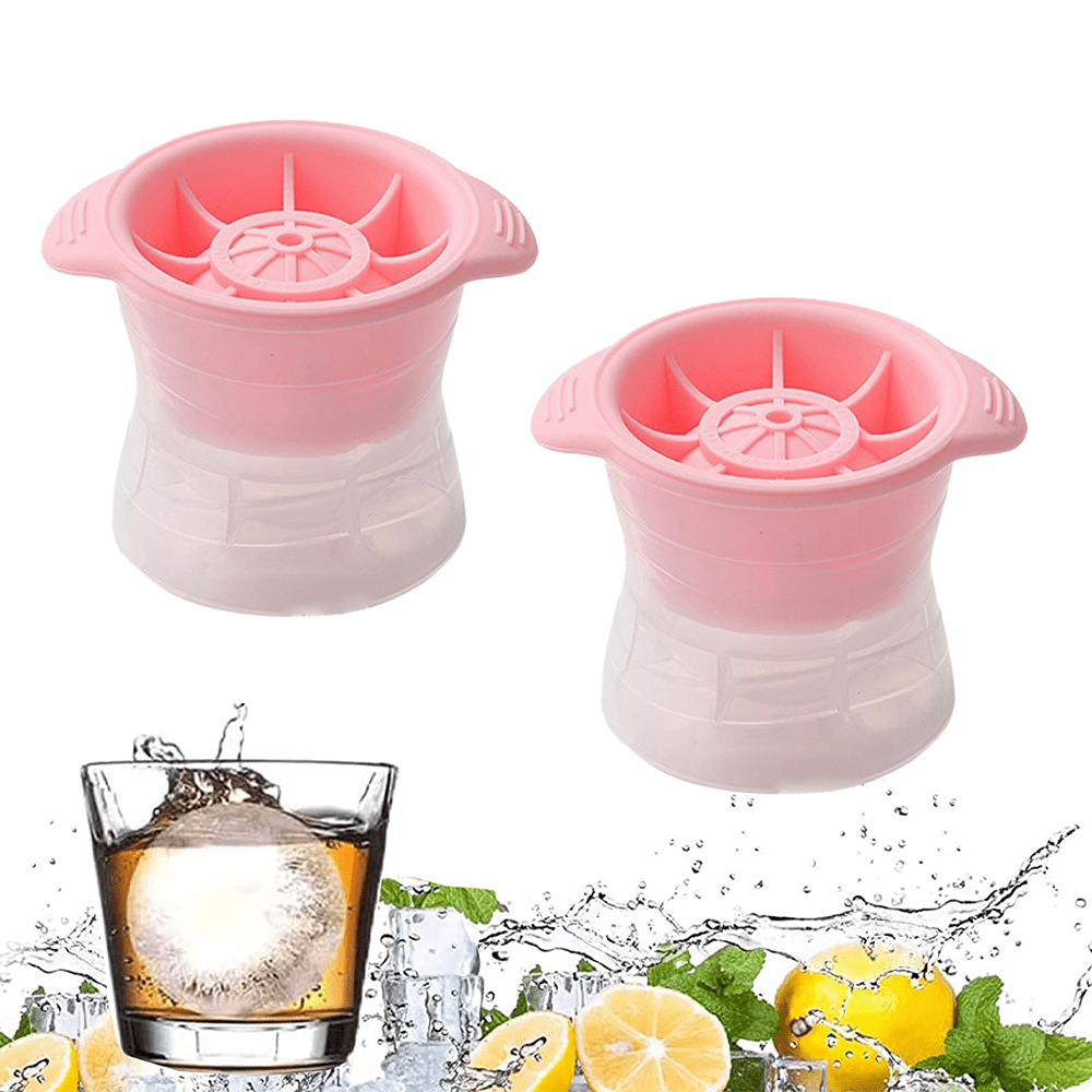 Large Ice Cube for Whiskey Cocktails and Soft Drinks,Slow Melting,Long