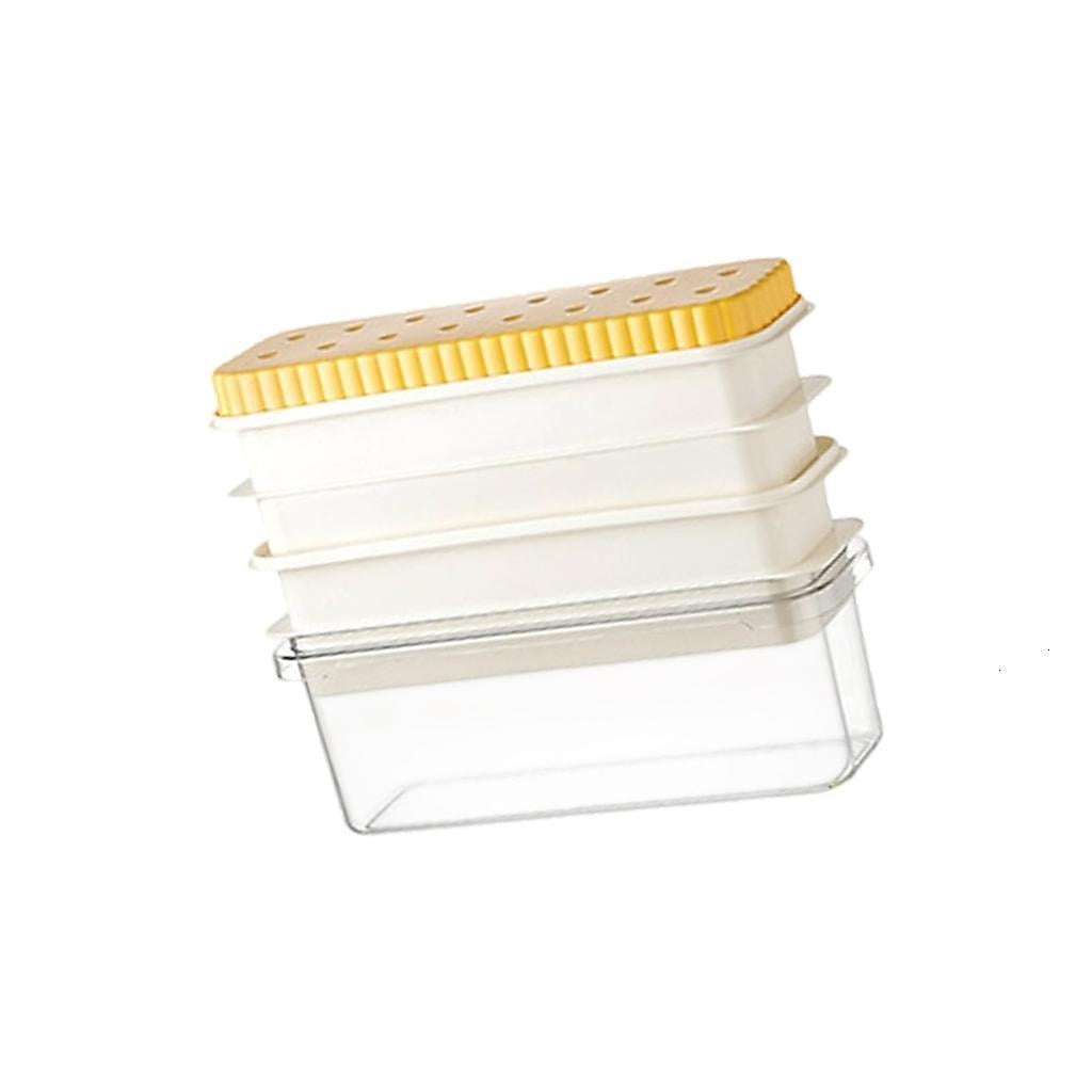 Large Ice Cubes Tray For Big Ice Ball Space Saving Storage Designs Plastic Molds Easy Releases Kitchen Refrigerator Tool