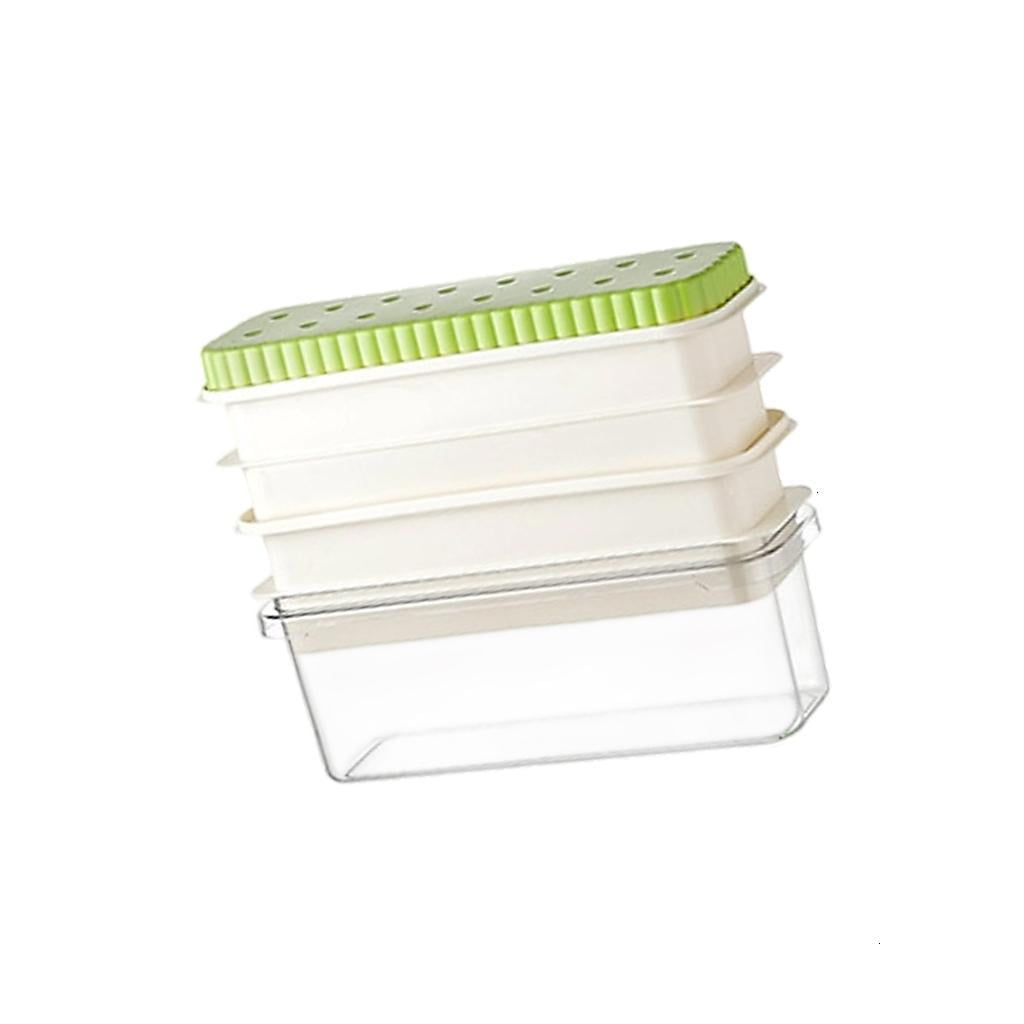 Large Ice Cubes Tray For Big Ice Ball Space Saving Storage Designs Plastic Molds Easy Releases Kitchen Refrigerator Tool