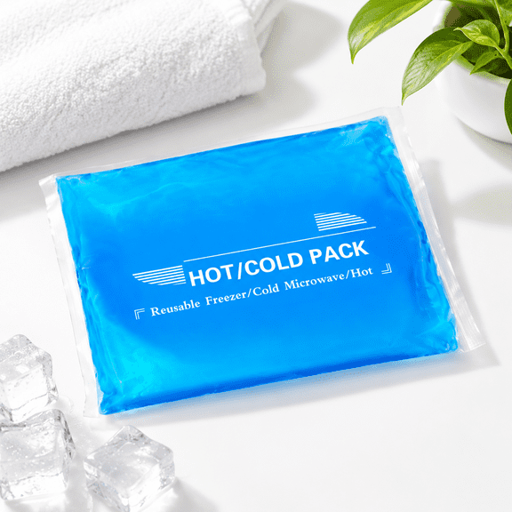 Large Ice Pack-8.3''×12.4'' Reusable Hot Cold Gel Compress for
