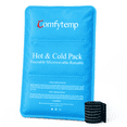 thumbnail image 1 of Large Ice Packs for Injuries, Comfytemp Reusable Hot Cold Pack Wrap for Back, Knee, Shoulder, 1 of 10