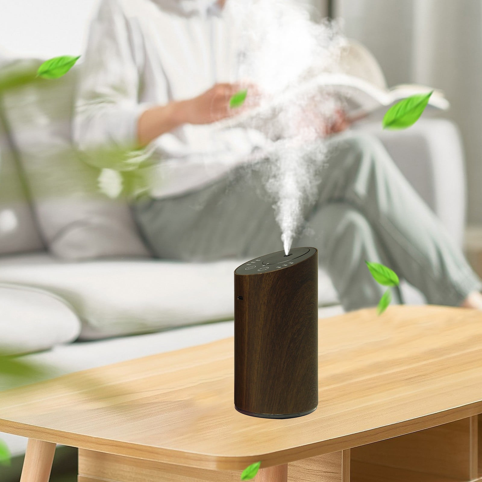 Large Indoor Wood Grain Aroma Diffuser Essential Oil Diffuser Aroma