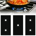Large Induction Cooktop Protector Mat 3 Pieces, Translucent