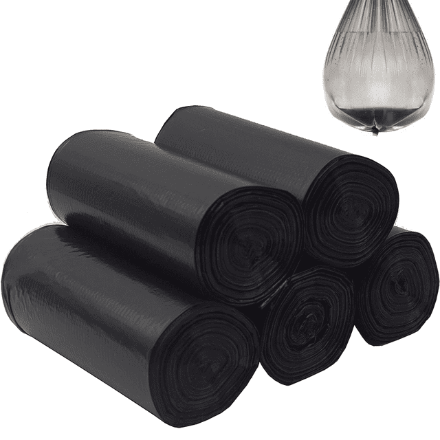 Large Industrial Black Trash Bags Outdoor Garbage Bags for Commercial