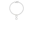 thumbnail image 1 of Large Infinity Sign Grandma Infinity Toggle Chain Bracelet, 1 of 1