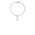 thumbnail image 1 of Large Infinity Sign Mother Infinity Toggle Chain Bracelet, 1 of 1