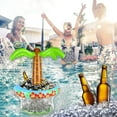 thumbnail image 1 of Large Inflatable Cooler For Pool Parties, Beach And Summer Outdoor Drink Holder, Tropical Jungle Palm Tree Floating Beverage Ice Container, Portable Party Cooler Decoration For Events, 1 of 6