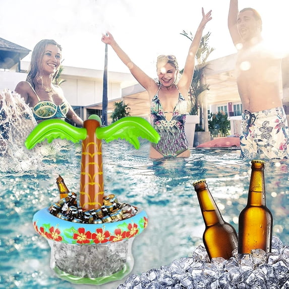 Large Inflatable Cooler Tropical Theme Decor Pool Party Party Supplies Outdoor Drink Cooler