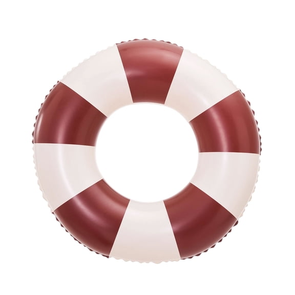 Large Inflatable Pool Float for Adults Classic Striped Swim Rings Swimming Pool Tubes for Teens Summer Beach Themed Party