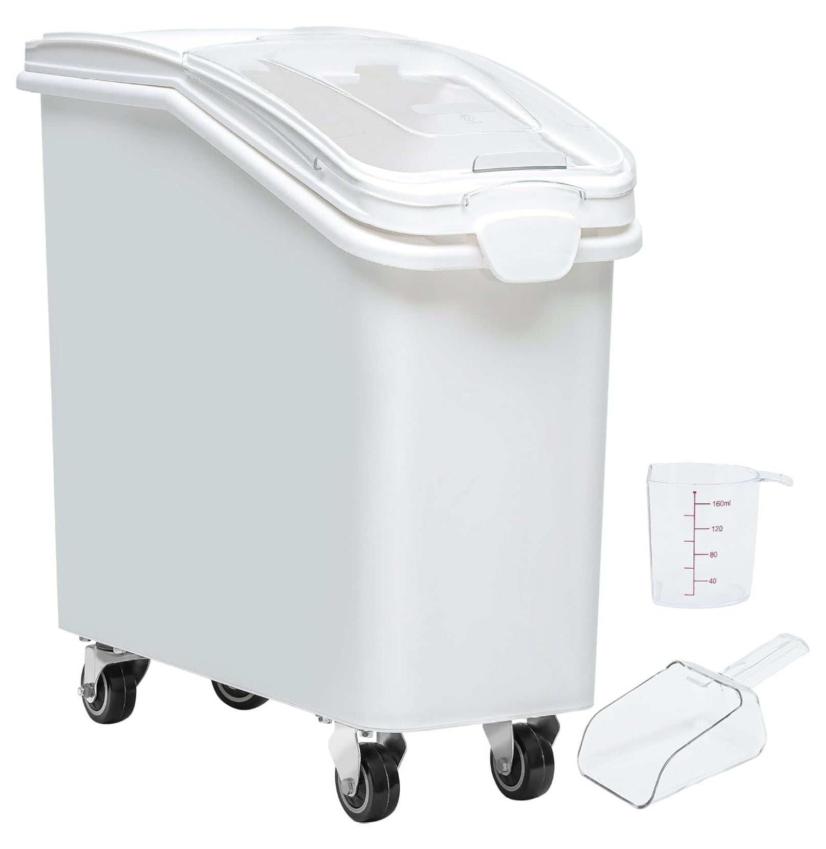 Large Ingredient Flour Storage Bin, Rice Storage Container Bulk Flour