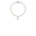 thumbnail image 1 of Large Initial - J - Daughter Infinity Toggle Chain Bracelet, 1 of 1