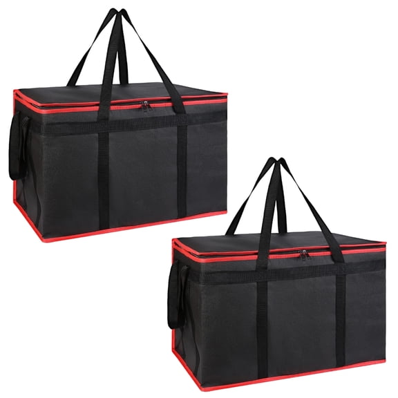Large Insulated Food Carriers Folding Design Thermals Retention Waterproofed Camping Cookware Essential